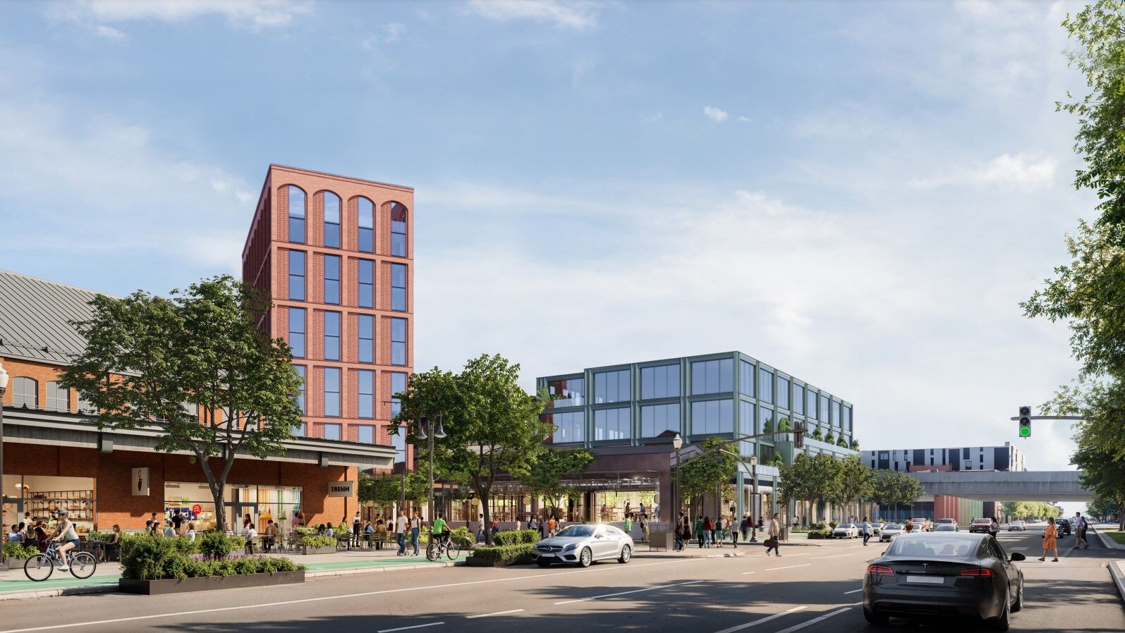 Downtown Louisville Development Rendering